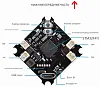 Полетный контроллер BETAFPV F4 Brushed Futaba Rx + OSD