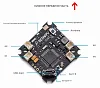 Полетный контроллер BETAFPV F3 Brushed DSMX (SBUS) плата с приемником и OSD