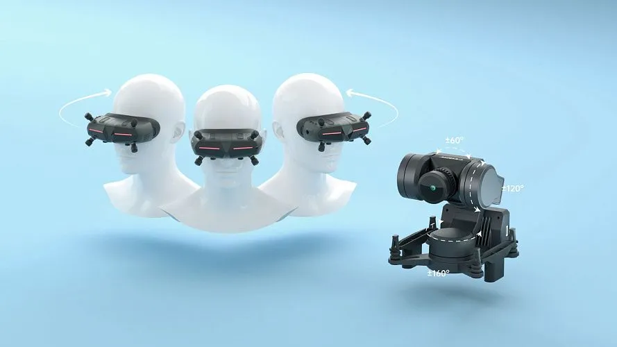 Полный иммерсивный комплект: флагманские цифровые FPV-очки Walksnail Avatar HD Goggles X, 4K-система Moonlight Kit и трехосевой подвес GM3