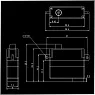 KMCLS0309WH цифровой микро-сервопривод для крыла с металлическими шестернями