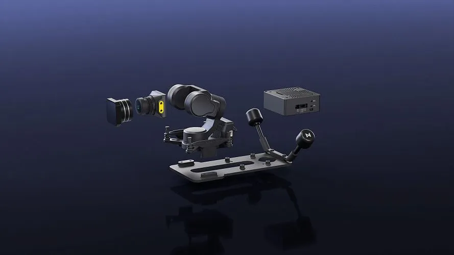 Полный иммерсивный комплект: цифровые FPV-очки Walksnail Avatar HD Goggles L, 4K-система Moonlight Kit и трехосевой подвес GM3
