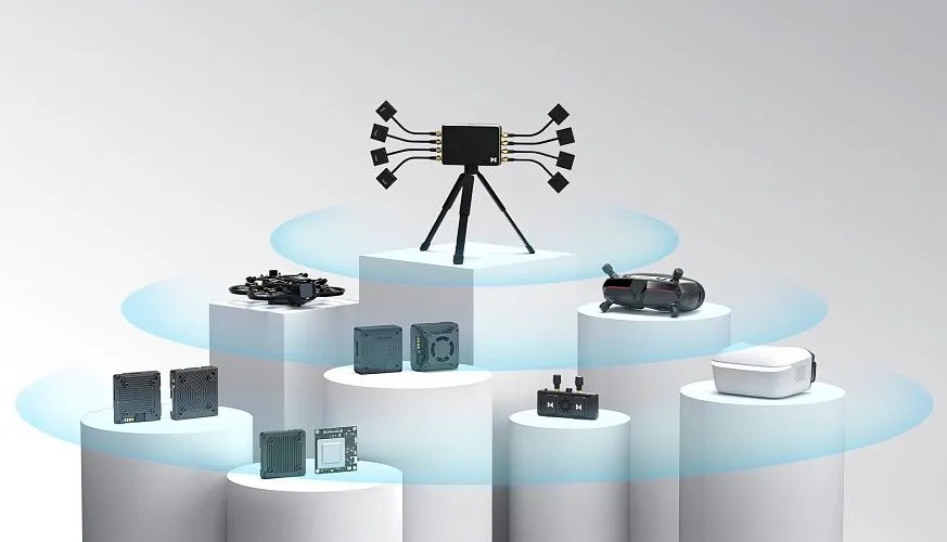 Комплект: ретранслятор Walksnail Avatar Repeater и мощная HD-система GT Kit (2W, Sony Starvis II)