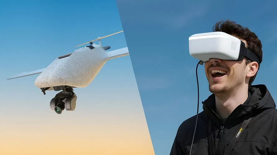 Комплект: цифровые FPV-очки Walksnail Avatar HD Goggles L, трехосевой подвес GM3 и профессиональная HD-система Pro Kit (Sony Starvis II)