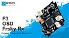 Полетный контроллер BETAFPV F3 Brushed Frsky D8 (SBUS) плата с приемником и OSD