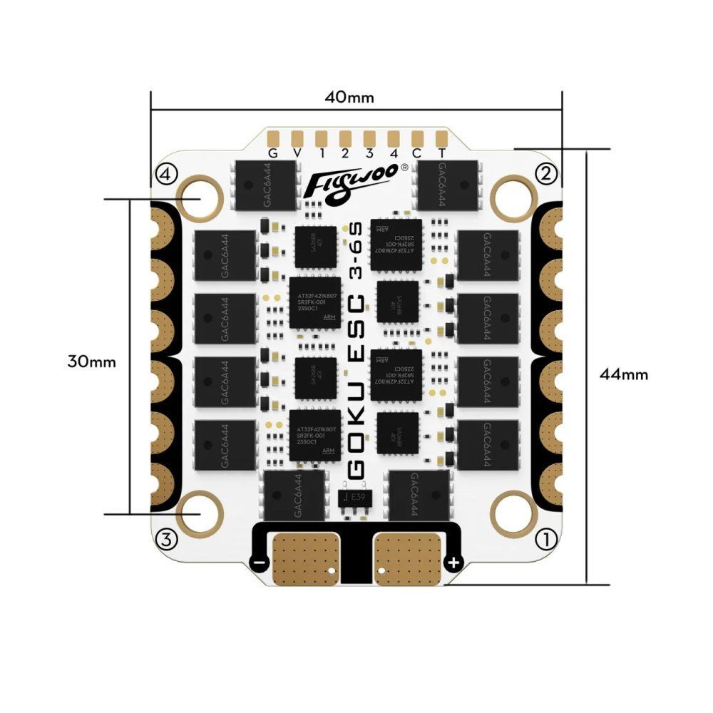 Регулятор оборотов GOKU G55M 55A 4-in-1 ESC (BL32)