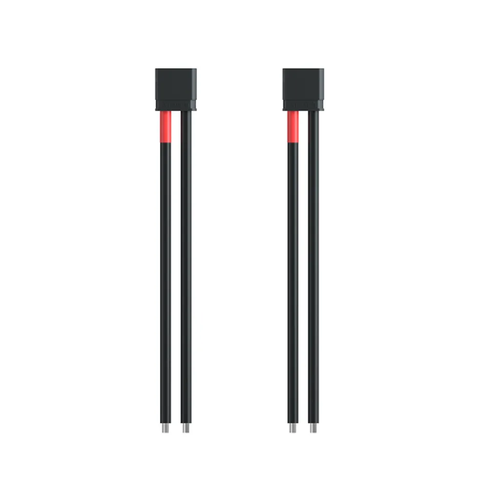 Соединительный провод Flywoo Black XT30U 90mm 18AWG Male (2 шт.) для дрона