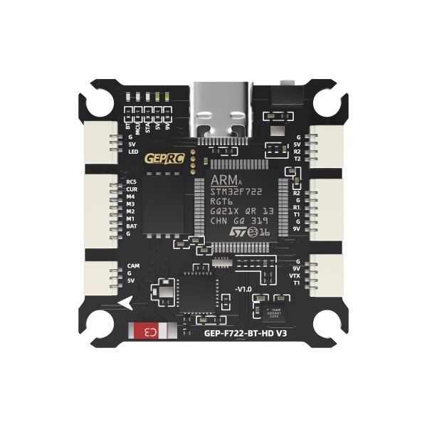 Полетный контроллер GEP-F722-BT-HD V3