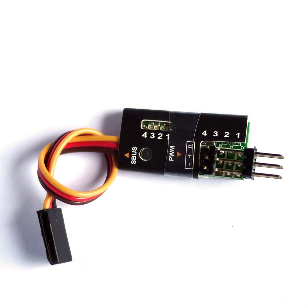 SBUS/CPPM декодер FrSky (Signal Port to PWM)