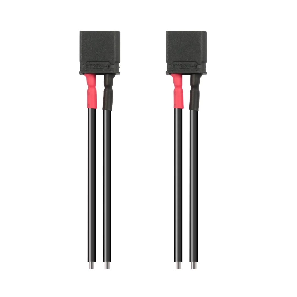 Соединительный провод Flywoo Black XT30U 50mm 20AWG Male (2 шт.) для дрона