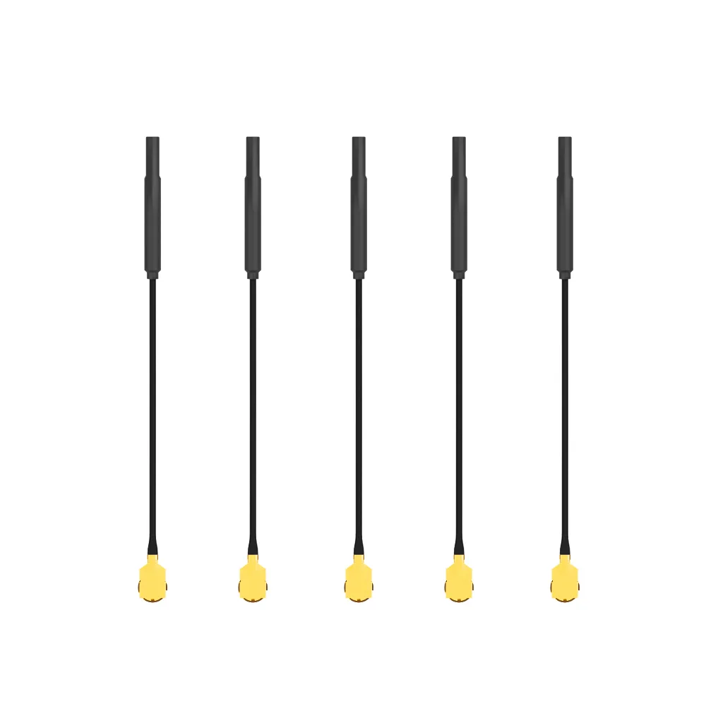 Комплект латунных антенн Flywoo 5.8G Light 3dBi UFL для VTX (5 шт.)