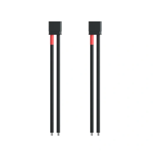 Соединительный провод Flywoo Black XT30U 90mm 18AWG Male (2 шт.) для дрона