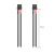 Соединительный провод Flywoo Black XT30U 80mm 18AWG Female (2 шт.) для аккумулятора