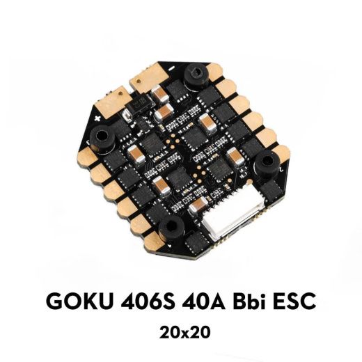 Регулятор оборотов GOKU 406S 8bit 40A 4-in-1 ESC