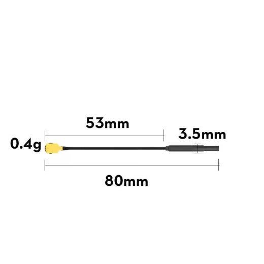 Комплект латунных антенн Flywoo 5.8G Light 3dBi UFL для VTX (5 шт.)