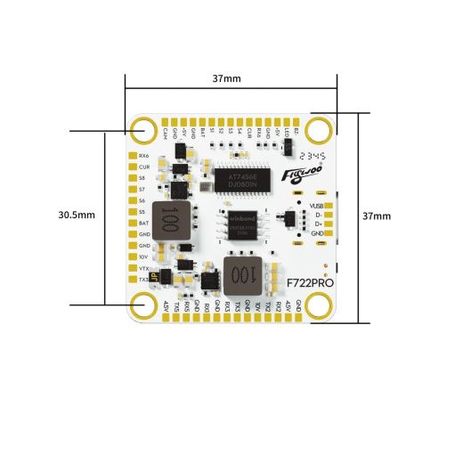 Полетный контроллер GOKU F722 PRO V2 (MPU6000)