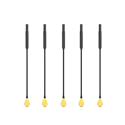 Комплект латунных антенн Flywoo 5.8G Light 3dBi UFL для VTX (5 шт.)