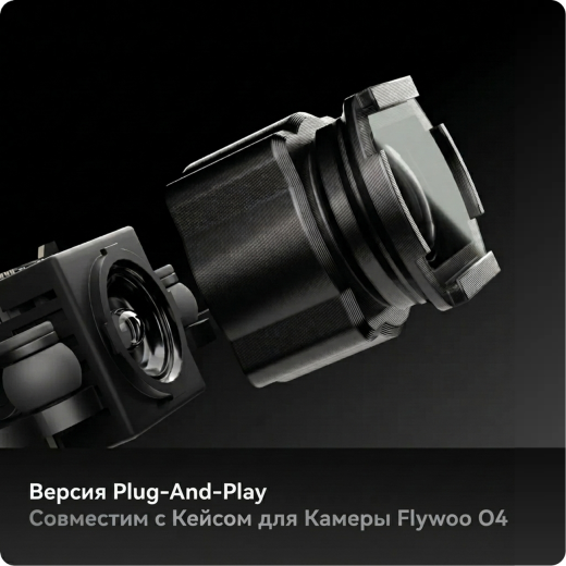 Набор широкоугольной линзы 155° и ND-фильтров для Flywoo O4 Cam Shell