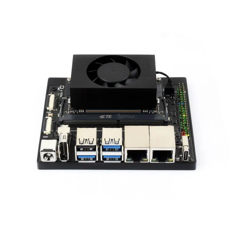 Базовый комплект разработчика Jetson Orin Nano AI Dual ETH Base Kit (плата-носитель и кулер)