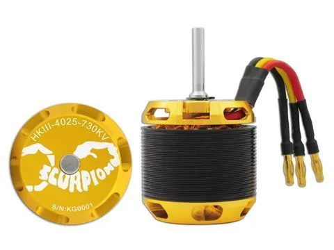 Двигатель Scorpion HKIII-4025-730KV (6mm)