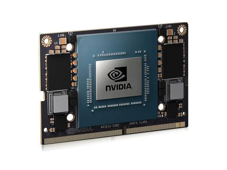 Вычислительный модуль NVIDIA Jetson Xavier NX 16 ГБ с eMMC 16 ГБ