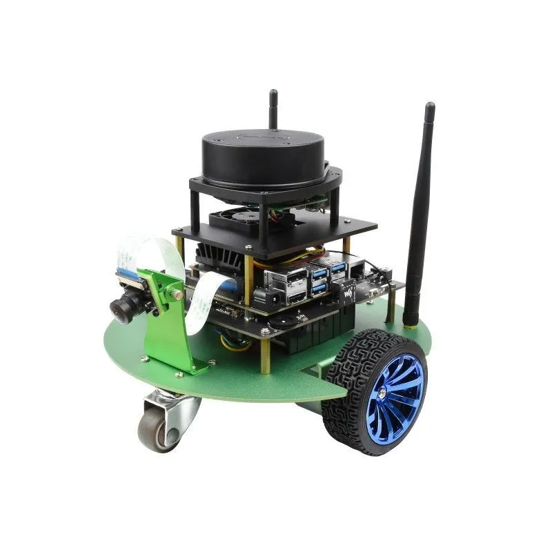 Профессиональный ROS-робот JetBot ROS AI Kit B с контроллером Waveshare Jetson Nano