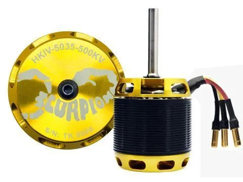 Двигатель Scorpion HKIV-5035-500KV (вал 8x55 мм)