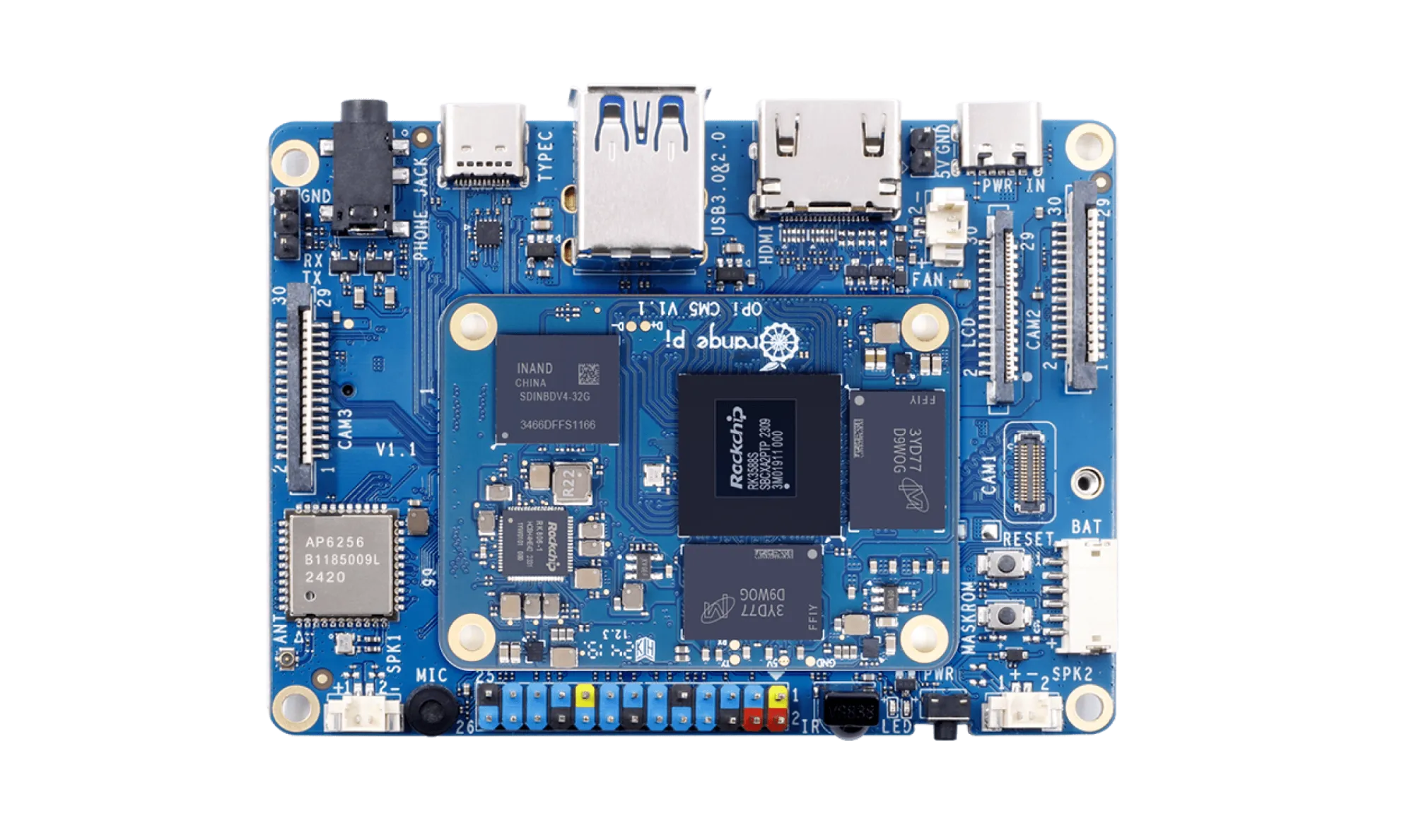 Плата планшета Orange Pi CM5