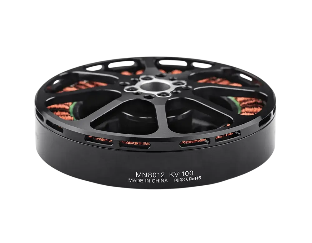 T-Motor MN8012 KV100 Высокоэффективный мотор для многороторных БПЛА с максимальной тягой 11,8 кг