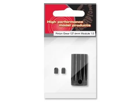 Шестерня Scorpion 12T 6 мм модуль 1.0