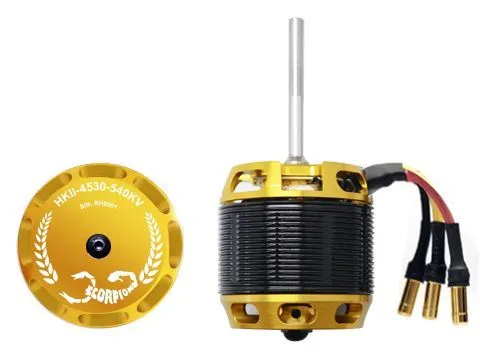 Двигатель Scorpion HKII-4530-540KV (вал 6x55 мм)
