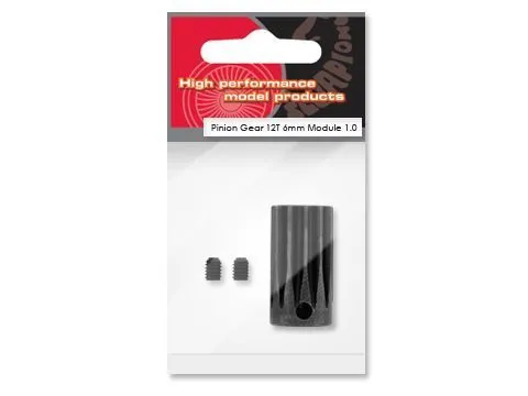 Шестерня Scorpion 12T 6 мм модуль 1.0