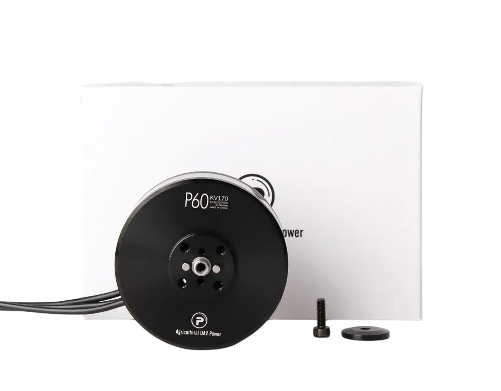 T-MOTOR P60 KV340, водозащищённый двигатель для сельскохозяйственных БПЛА (со штифтом), с максимальной тягой 6,7 кг.