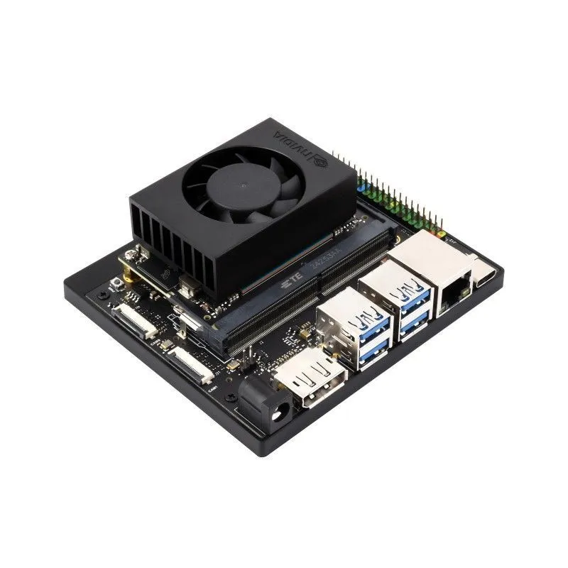 Полный комплект разработчика Waveshare Jetson Orin Nano Dev Kit (с камерой и сенсорным дисплеем)