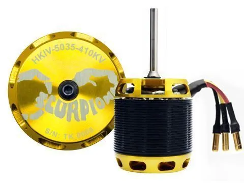 Двигатель Scorpion HKIV-5035-410KV (вал 6x55 мм)