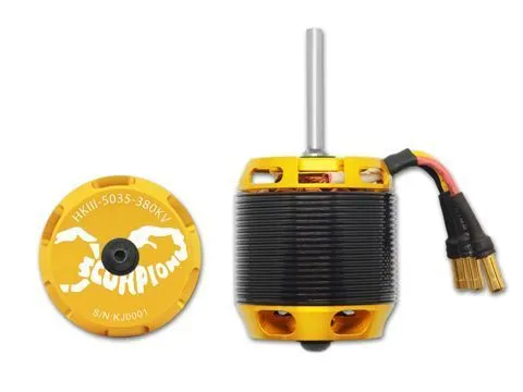 Двигатель Scorpion HKIII-5035-380KV (8 мм)