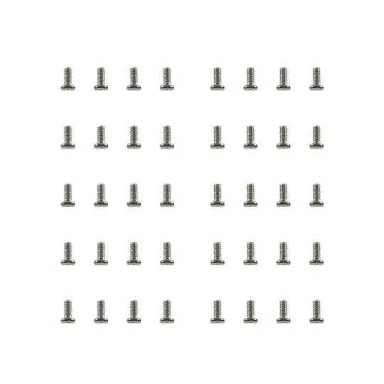 Винты моторные стальные M1.4×3 (0802/1102), Meteor65/75, Air75 II, Cetus Pro, 40 шт.