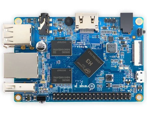 Микрокомпьютер Orange Pi PC — универсальная плата на Allwinner H3