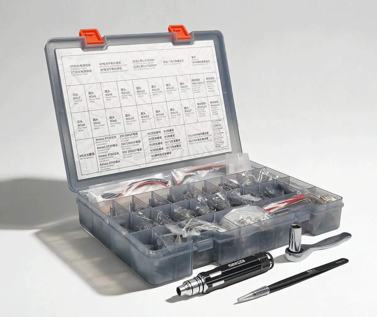 Набор крепежа и инструментов GEPRC FPV Hardware Pack