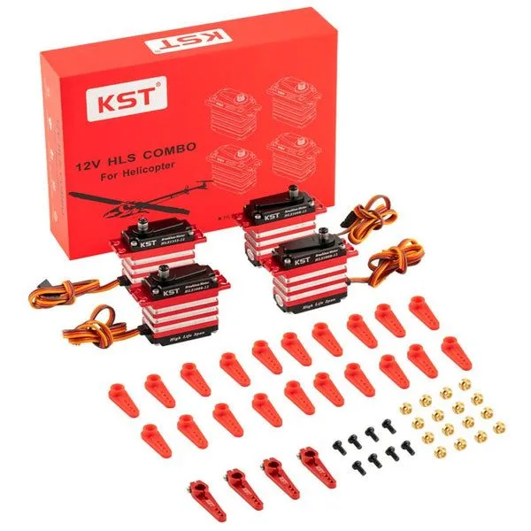 Набор бесщеточных сервоприводов 12V HLS — HLS3008-12 и HLS1535-12