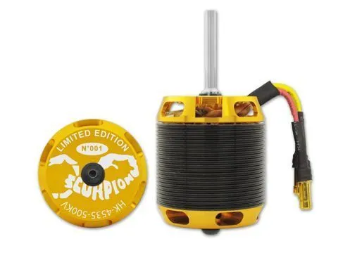 Двигатель Scorpion HK-4535-500KV (8 мм) Limited Edition
