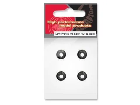 Низкопрофильные гайки Scorpion M5 (набор 4 шт, CW — Black)
