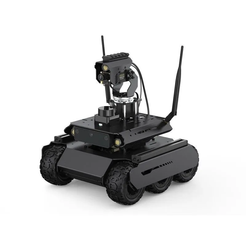 Шестиколёсный робот UGV Rover ROS 2 Kit с ИИ-модулем Jetson Orin Nano 4GB