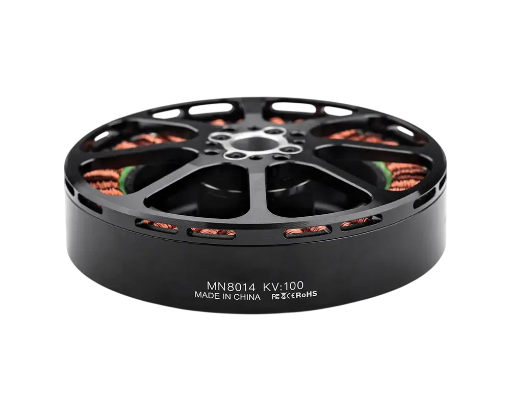 T-Motor MN8014 KV100 Высокоэффективный мотор для многороторных БПЛА с максимальной тягой 13,9 кг