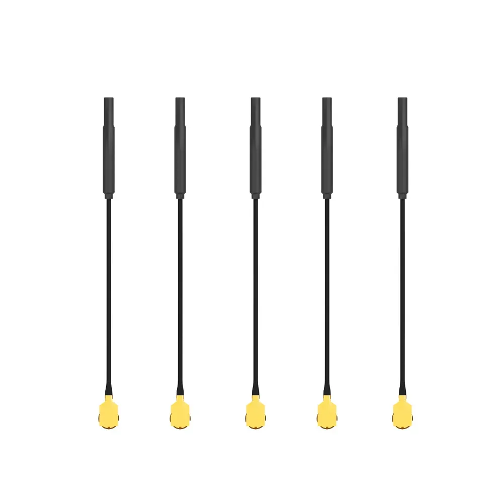 Комплект латунных антенн Flywoo 5.8G Light 3dBi UFL для VTX (5 шт.)