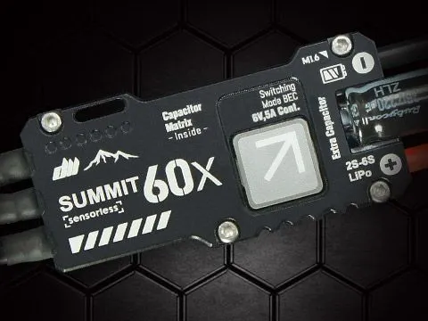 Контроллер скорости SUMMIT 60X/ 60 SLIM — регуляторы до 6S LiPo для планеров и UAV