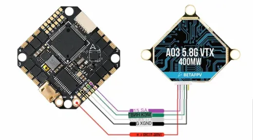 Видеопередатчик BETAFPV A03 (400 мВт 5.8G VTX)