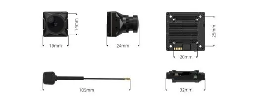 Цифровой HD-комплект Walksnail Avatar HD Pro Kit (32 ГБ, Sony Starvis II)