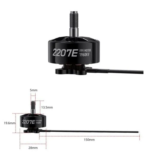 Мотор GEPRC SPEEDX2 2207E 1500KV