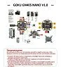Полетный контроллер и ESC стек GOKU GN405 Nano 13A