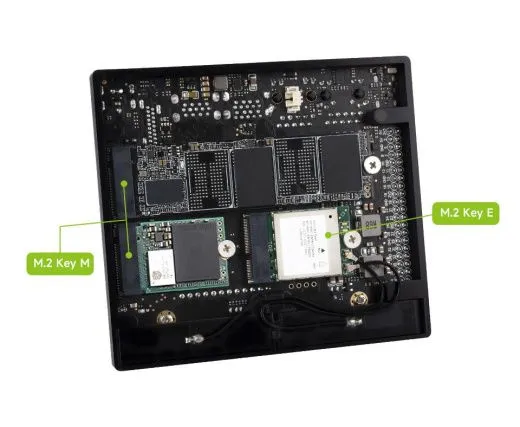 Материнская плата с двумя Ethernet-портами для модулей Jetson Orin Nano и Orin NX